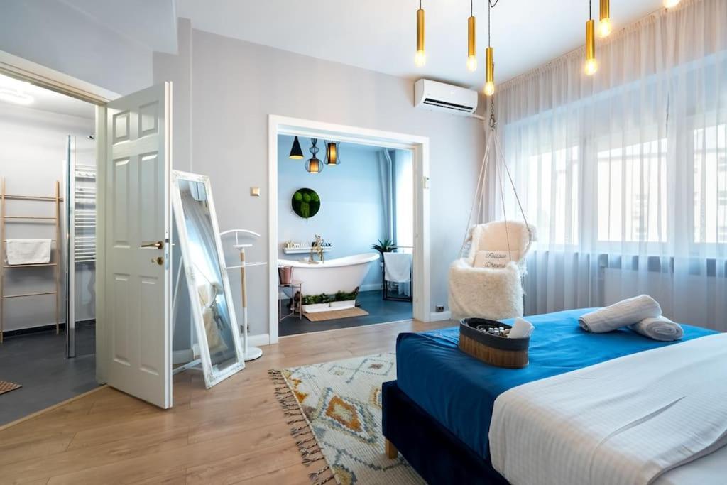 Intercontinental Apart - Massage Terrace Fireplace Bucharest Exterior photo